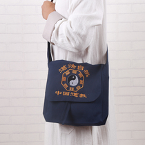 Wu Dao Morning Dew Slanted Satchel Bag Tai Chi Gossip Bag Cloud Tour Bag Light Road Buns Bag Single Shoulder Bag Sails Cloth Bag Embroidery