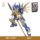 Three Kingdoms Mecha Warrior Собранная версия куклы-модели Совместная подвижная игрушка 2024 New Boy Educational Building Block Toy mini 2