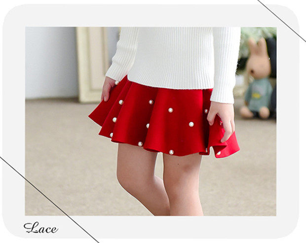 Jupe fillette en mélange - Ref 2048939 Image 8