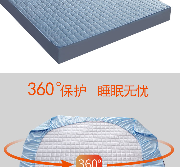 Được trang bị bông bông trượt dày túi bụi đầy đủ khăn trải giường Simmons duy nhất mảnh bảo vệ nắp 1,5m 1.2m1.8 - Trang bị Covers 	ga giường bo chun