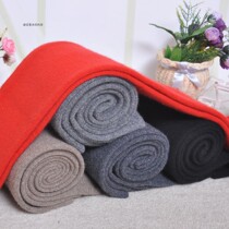 Autumn and winter new counter mens pure cashmere Siping double layer warm high waist mens wool pants thickened