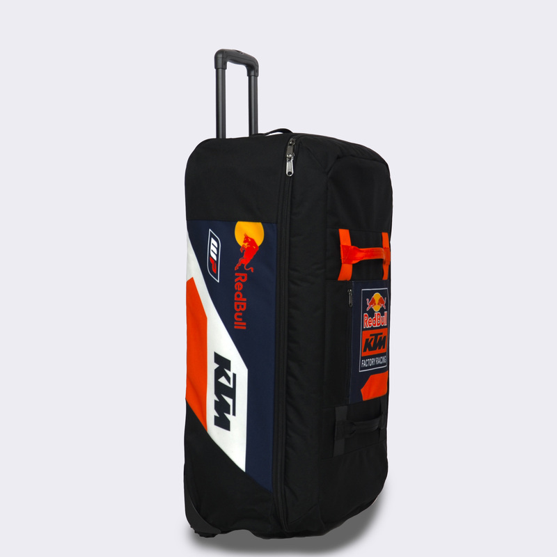 Ezzo Motorcycle 34inch Equipment Bag for Road and Off-Road Racing, Multi-Functional Compartmentalized Riding Trolley Case