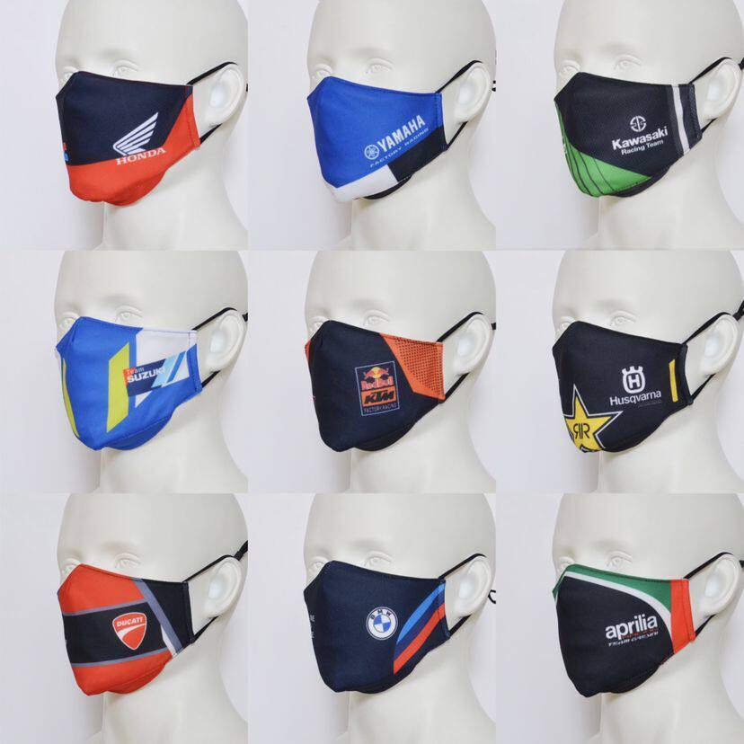 FRPM motorcycle knight net red motor car color goddess with the same fashion trend facial towel cover triangle towel