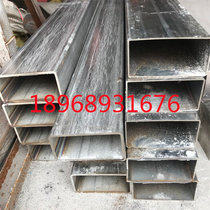 304 stainless steel square pipe stainless steel steel pipe polished wire drawing steel pipe rectangular steel pipe hollow pipe square pass