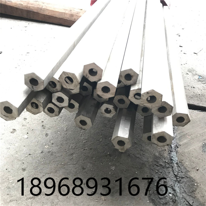 304 stainless steel hexagonal pipe hollow hexagonal pipe industrial hexagonal steel pipe stainless steel outside hexagonal inner circle