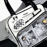 Оригинальные комиксы, сумка на одно плечо, японская универсальная сумка через плечо для школьников