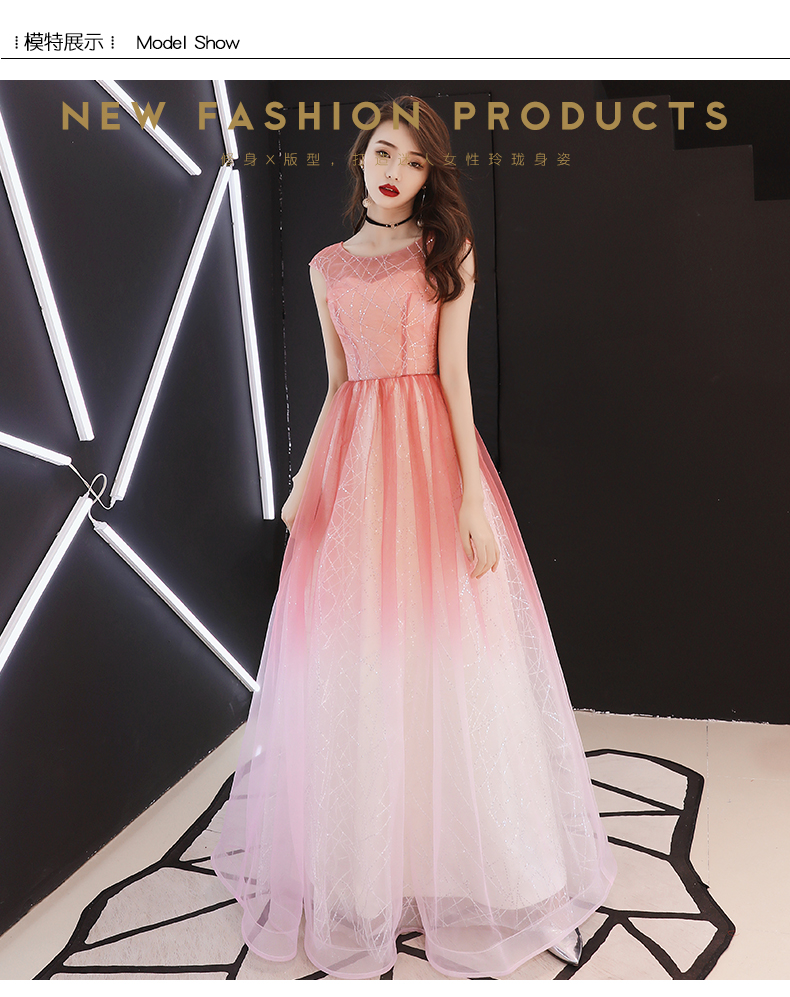 Robe du soir manche - Ref 3212834 Image 15