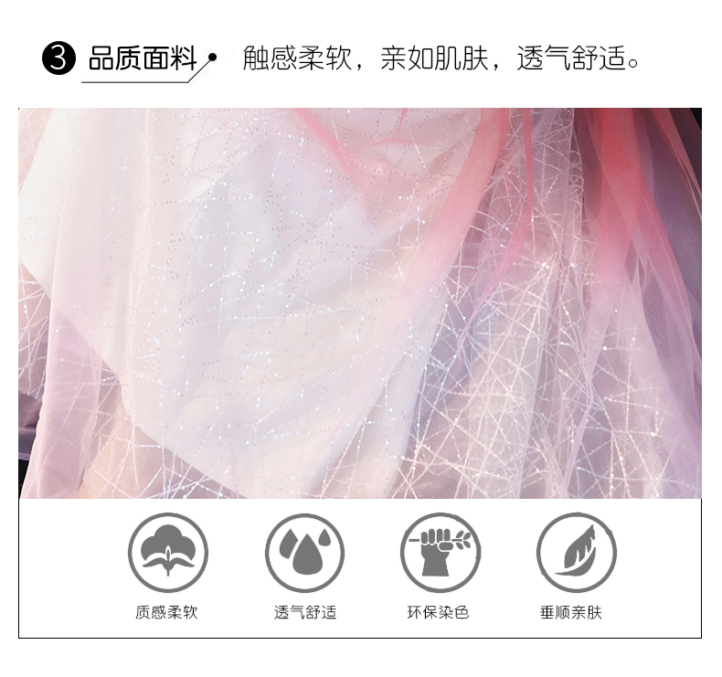 Robe du soir manche - Ref 3212834 Image 12