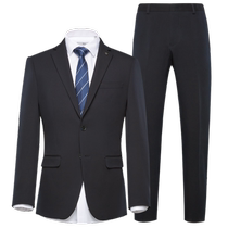 HLA Hailan House elastic elastic waist suit autumn and winter business commuting slim dress suit for men