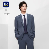 Деловая брошь-сине-серая 02 (костюм+брюки)