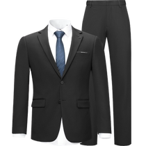 HLA Hailan House elastic elastic waist dress suit 24 new autumn flat lapel slim brooch embellished jacket for men