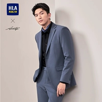 Брошь Буква-сине-серый 03 (костюм+брюки)