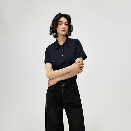 HLA/海澜之家 Летняя футболка polo для отдыха, короткий рукав