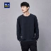 HLA / Haicang House áo len cổ tròn cổ điển 2018 mùa thu mới thoải mái jacquard giản dị áo len nam áo hoodie ngắn tay Áo len