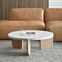 JOLOR original imported Nordic modern simple Danish Native terrazzo coffee table Round coffee table