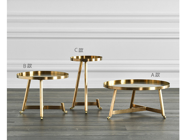 JOLOR / 1820HOME hiện đại đương đại nhà thám hiểm nội thất Scandinavian kim loại ròng rọc cà phê bảng / bên vài phần 3 - Bàn trà mẫu bàn đẹp