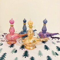 Aladdin lamp perfume bottle Egyptian specialty handmade bottle perfume vintage Middle East glass decoration 2020