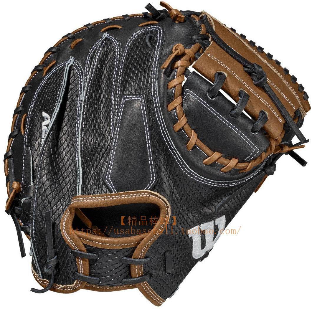 【精品棒球】日本制Wilson A2K最上级美职炫美蛇纹皮硬式捕手手套