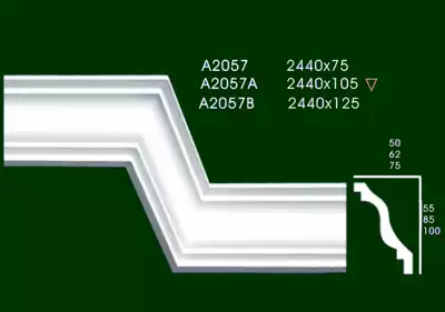 Direct sales arc Yin angle suspended ceiling gypsum line angle line carved European style decorative ceiling material background wall