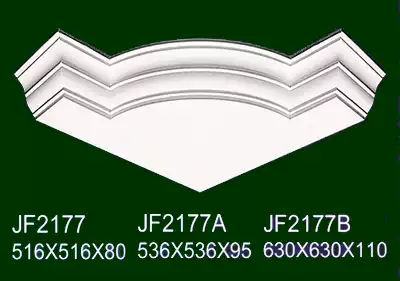 Factory direct sales arc Guanghuafeng gypsum line modeling angle angle line carved wall flower European style decorative ceiling background wall