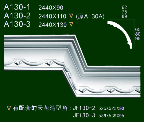 Direct Marketing Gypsum Line Line 130 Corner Line Circular Arc Line Wide Huafeng Sculpture Floral Wall Floral Decoration Smallpox material