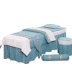 Beauty khăn trải giường gia đình bốn cấp cao lanh-bông giường massage bedspread thẩm mỹ viện bedspread châu Âu bộ nhỏ gọn - Trang bị tấm drap giường spa Trang bị tấm