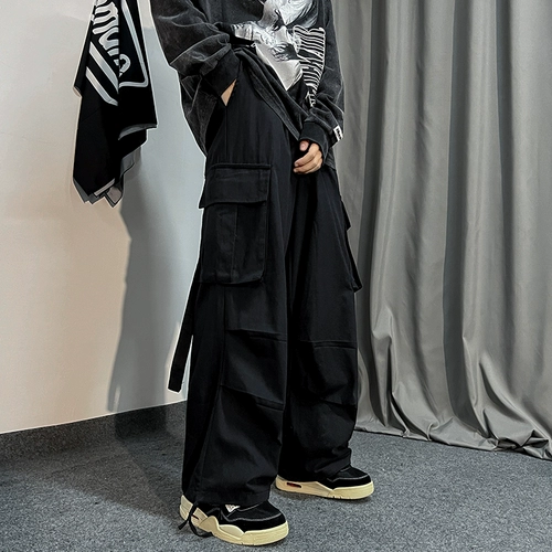 Tide, осенние японские штаны, свободный прямой крой, в американском стиле, французский стиль