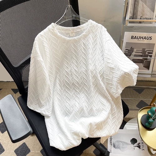 Цветная летняя тонкая шелковая японская футболка с коротким рукавом, круглый воротник, подходит для подростков