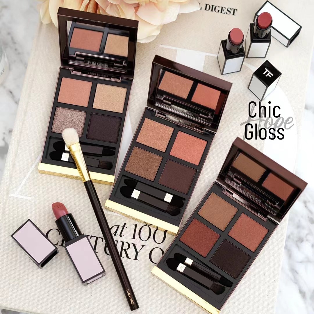 Spot Tom FordTOM2022 New four-color eye shadow TF35 36 37