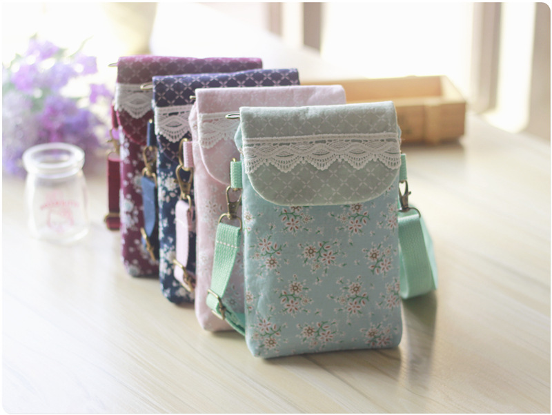 Túi vải nhỏ màn hình lớn túi điện thoại di động nữ Túi xách 6 inch 3 lớp túi điện thoại di động để đặt đổi túi điện thoại túi xách nữ hàng hiệu dior