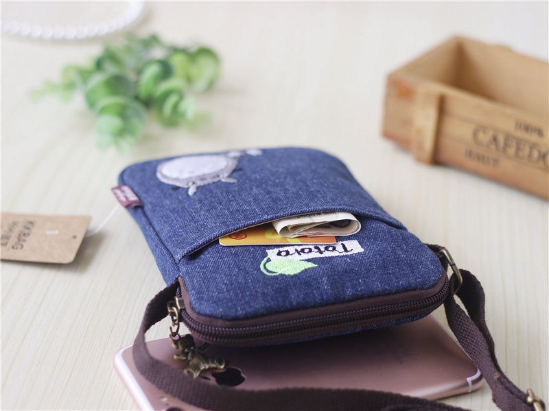 Túi vải di động mới 6 inch Túi đựng điện thoại di động Túi xách nữ Túi vải mini Túi xách tay túi đeo chéo nike