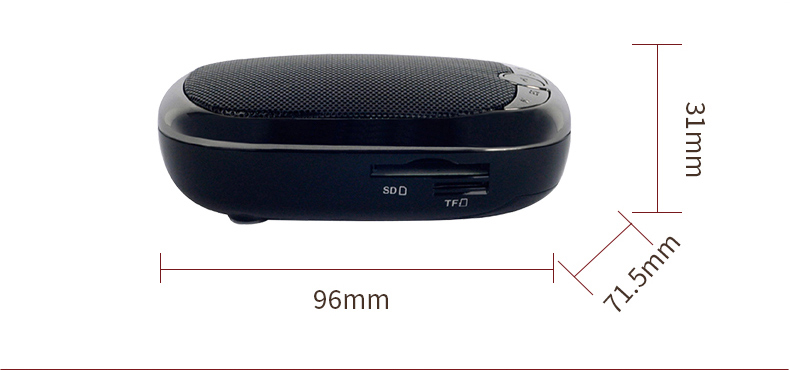 PANDA / Panda DS-121 Old Man Walkman Card Player Cũ Radio di động Loa ngoài nhỏ cầm tay Mini Pocket Máy nghe - Máy nghe nhạc mp3 máy nghe nhạc ruizu d20