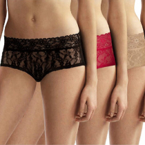 United States DKNY Tang Canale women lace panties comfortable breathable sexy three-pack spot