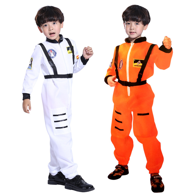 Young children's astronaut pilot clothes toddler boys and girls children astronaut space clothing performance costumes