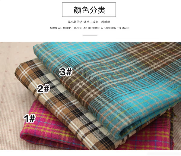 Vải chải ba màu Vải cotton Đầu tiên vải cotton nhuộm vải thủ công