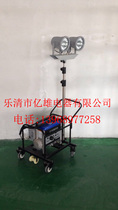 SFD6000F portable lifting work light moving emergency light lift with own generator floodlight