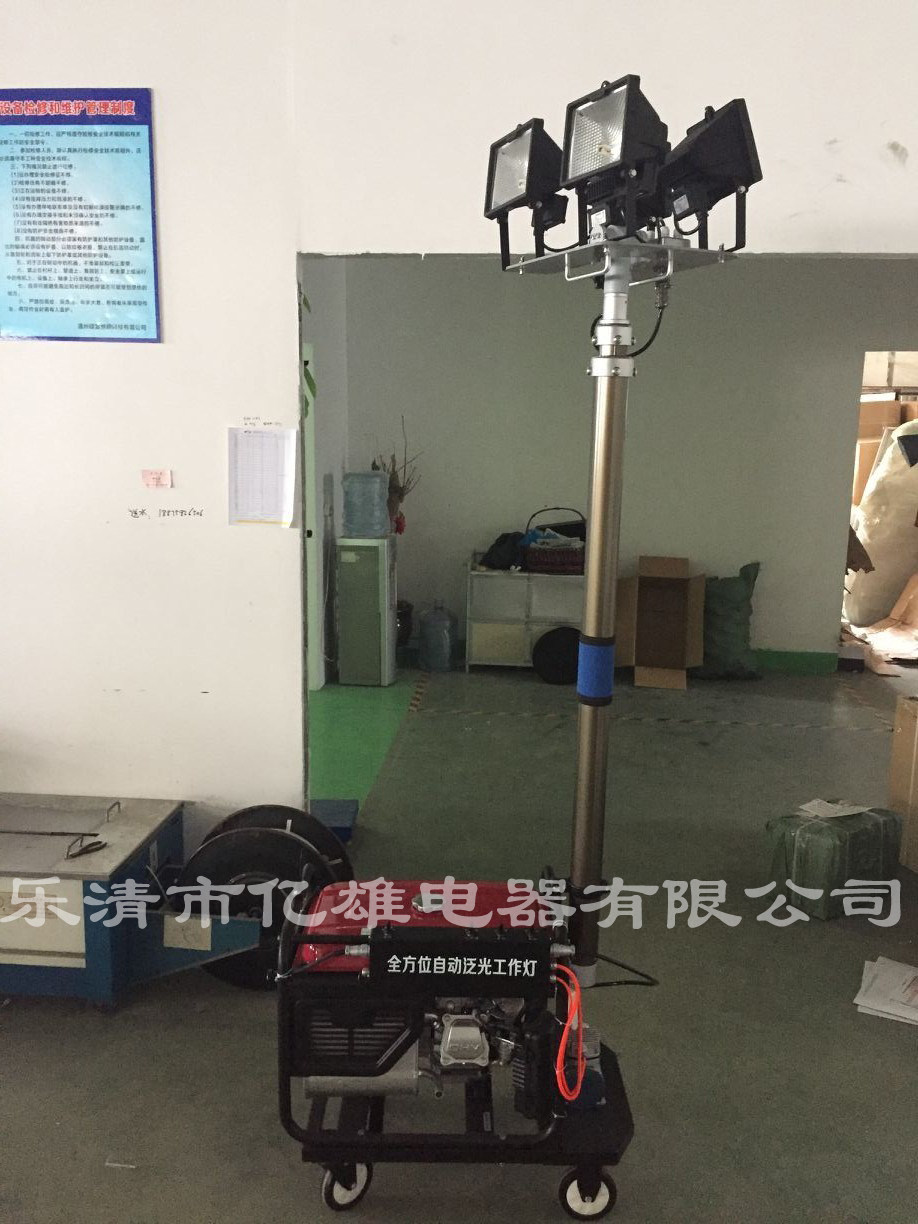 SFW6110B petrol power generation lifting floodlight mobile lifting floodlight emergency lifting floodlight