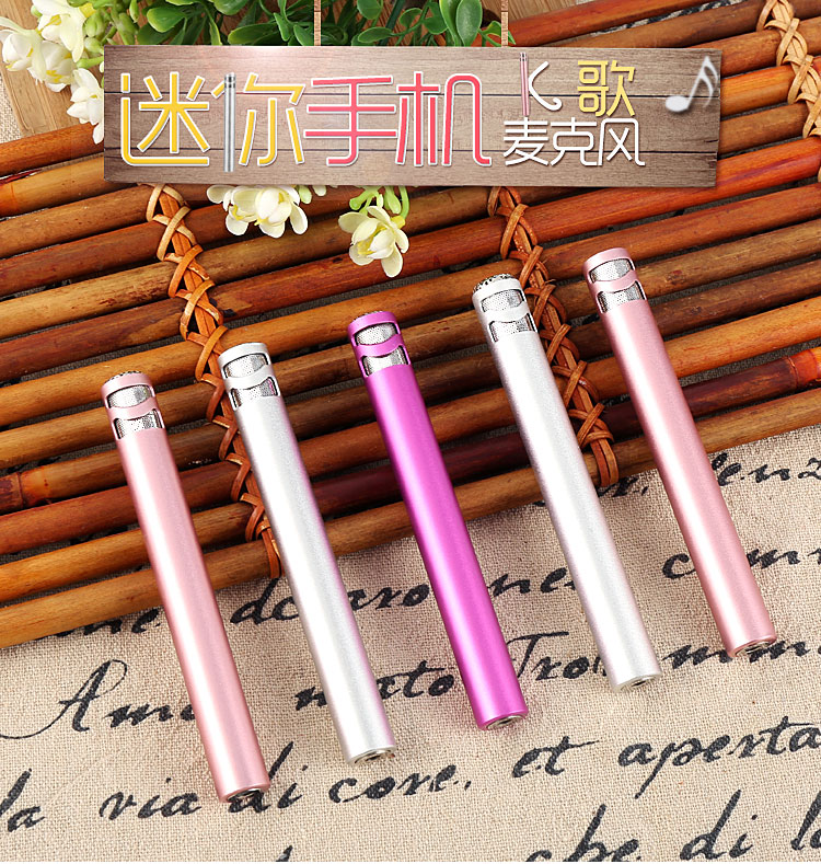micro alpha work a1 Jiesheng F6 điện thoại di động ngưng tụ micro nhà tên đầy đủ hát micro nhỏ quốc gia k bài hát kho báu nhỏ mic loa bluetooth