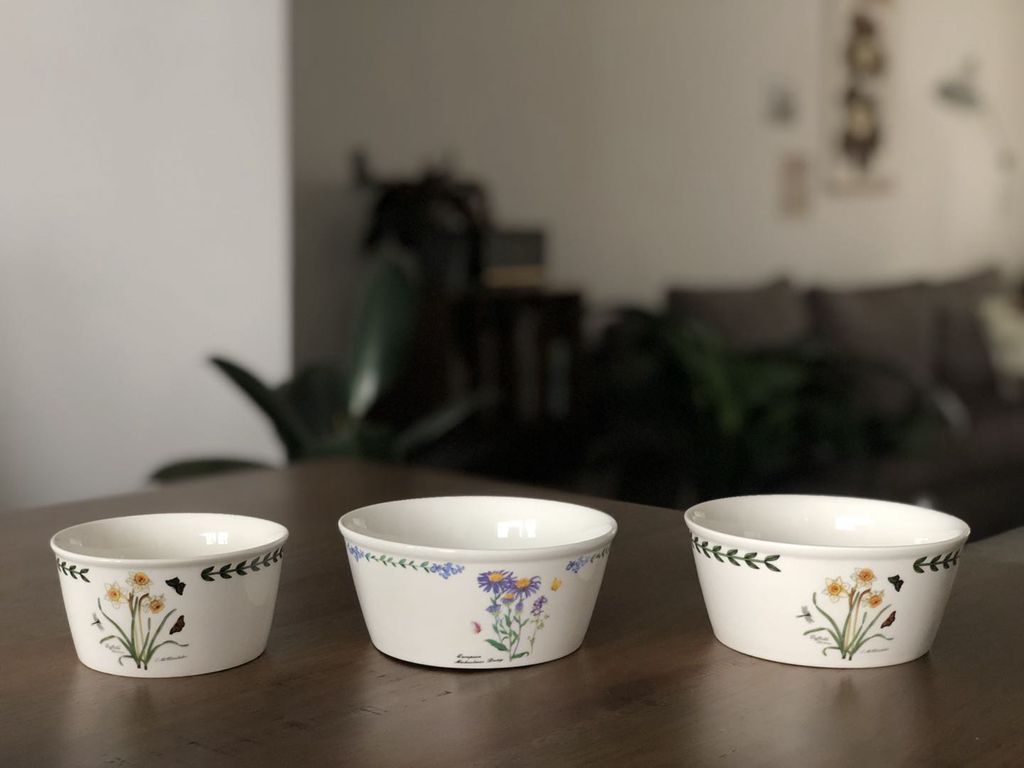Plant Garden Series Ceramic Tableware Exquisite Porcelain Flower Rice Bowl Set Bowl Daffodil Tableware Small Daisy Bowl