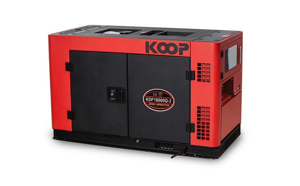 The silent KDF 16000Q - 3D diesel generator set 12KW equivalent power box diesel power generation