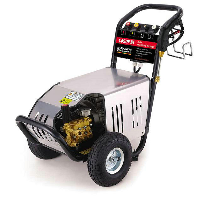 3WZ-1450 high pressure cleaning machine 100bar electric high pressure water gun 2 2KW high pressure car washing machine floor washing machine