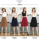 Wide-leg pants chiffon women's light and thin five-point shorts skirt summer foreign style slim pants large size high waist small man