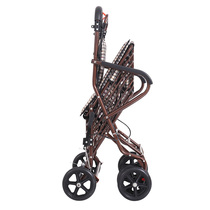 The old shopping cart The old scooter can push the cart can sit on the trolley Vegetable cart Lightweight folding middle-aged walker