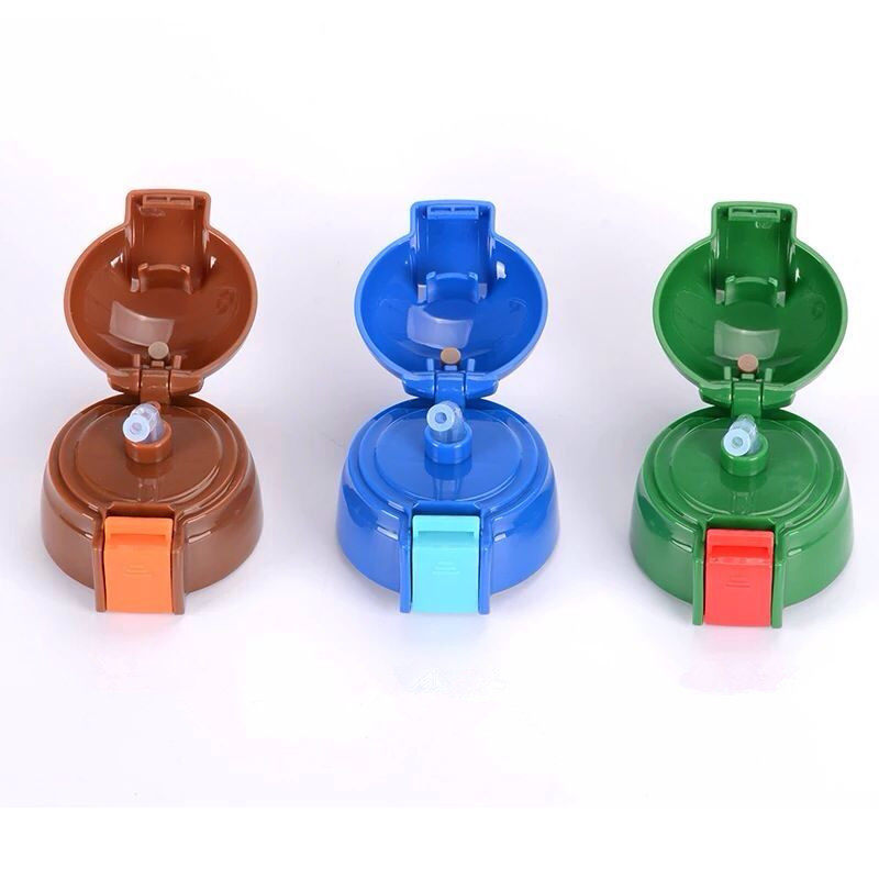 Upgraded version of the new original children's insulation cup cover leakage resistance lid insertion cup with silicone nozzle accessories