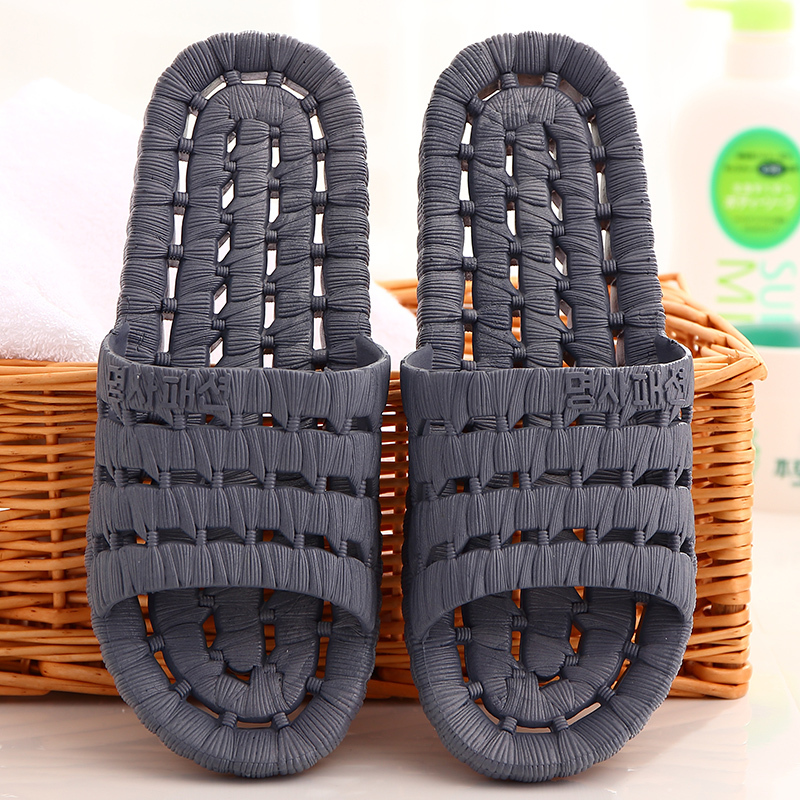 Men's Bathroom Slippers for Summer, Indoor Home Use, Bathroom Shower, Water-Draining, Quick-Drying, Outdoor Wear, Household Sandals, Men's Summer Slippers Men's Bathroom Slippers for Summer, Indoor Home Use, Bathroom Shower, Water-Draining, Quick-Drying, Outdoor Wear, Household Sandals, Men's Summer Slippers