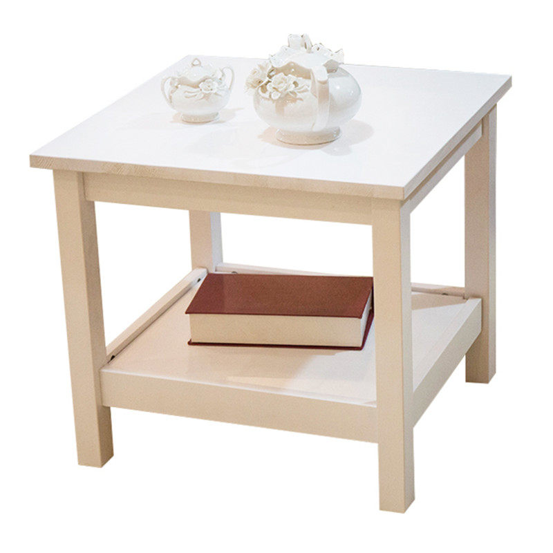 [USD 50.78] White Small Tea Table Simple Modern Style Living Room Small
