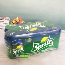 Hong Kong Sprite Lemon Lime soda 330mlX8 cans carbonated drinks cans