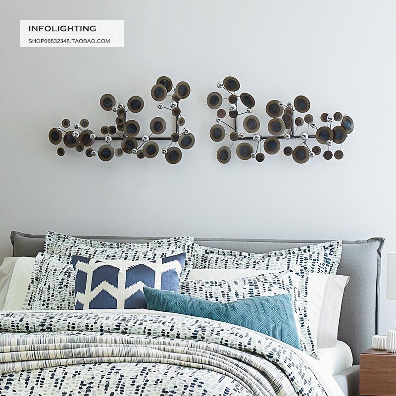 North Carolina Meijia European-style F wall hanging modern living room hanging porch wall decoration creative restaurant wall hanging wall decoration