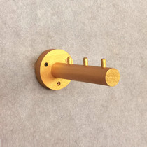 Clothing Store Hook Upper Wall Display Wood Wall-mounted Clothes Rack Original Wood Color Hemp Rope Shelving Wood Positive Hanging Clothes Hook