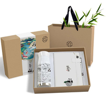 Dream back Chengdu notebook thermos cup business set Sichuan characteristic tourism cultural and creative gift conference activities customization